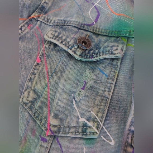 Upercycle denim jacket - Picture 12 of 16